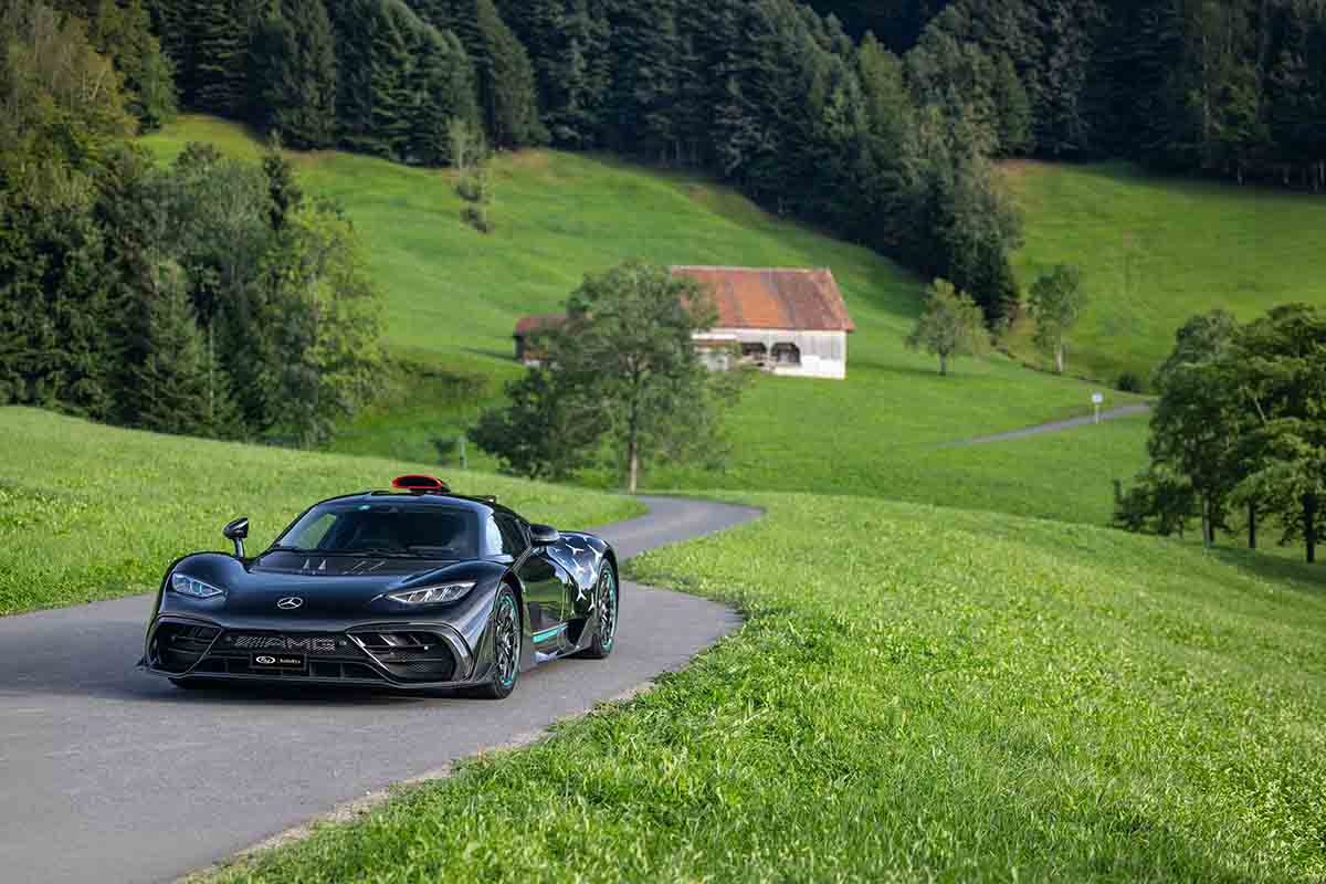 オークションに出品予定の2024年式メルセデスAMG「ONE（ワン）」Nail Fraser(c)2026 Courtesy of RM Sotheby's