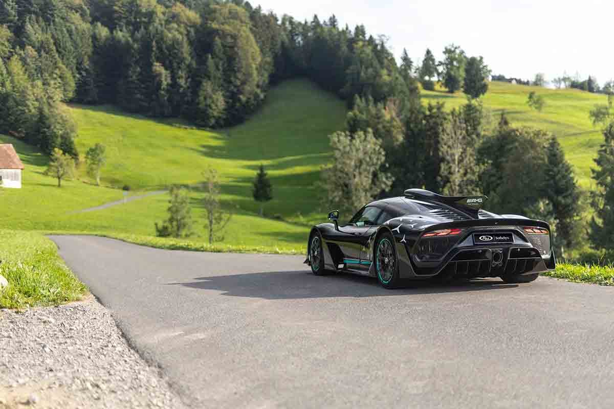 オークションに出品予定の2024年式メルセデスAMG「ONE（ワン）」Nail Fraser(c)2026 Courtesy of RM Sotheby's