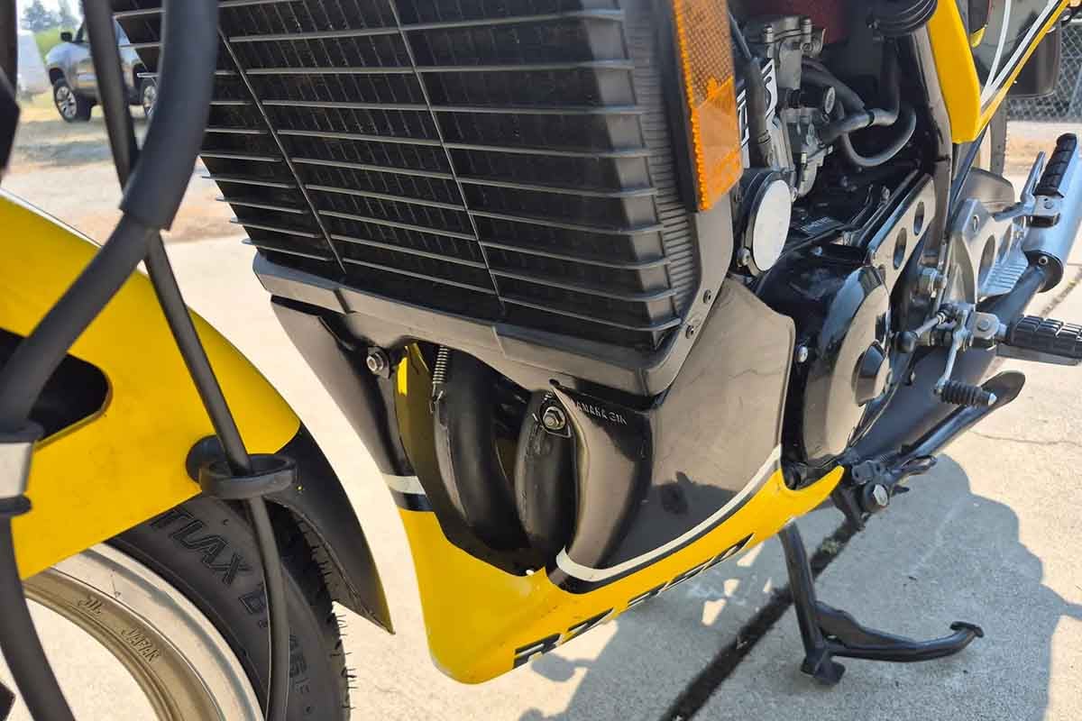 米国オンラインオークションに登場、落札された1984年式ヤマハ「RZ350ケニー・ロバーツ仕様」