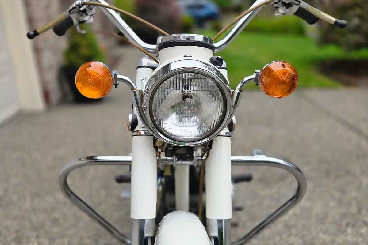 米国オンラインオークションに登場、落札された1970年式ホンダ「CB450 ポリススペシャル」