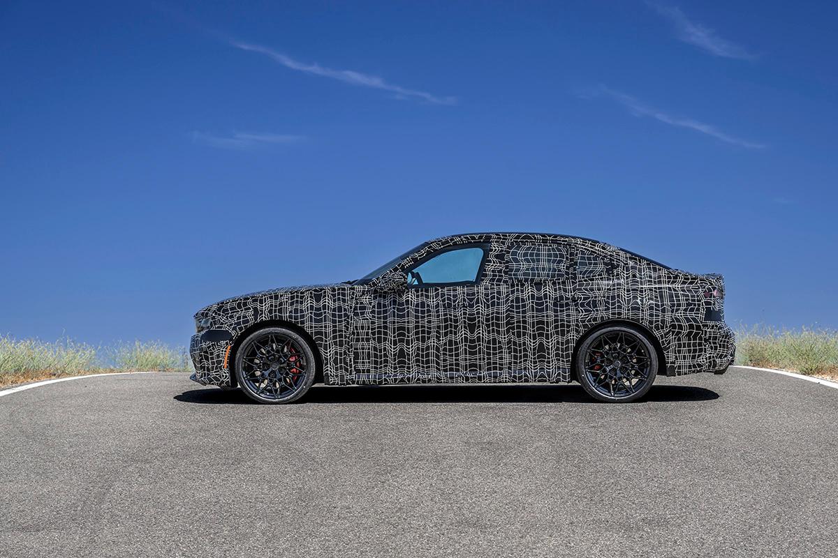 BMW次期型「3シリーズ M350 xDrive」の開発車両