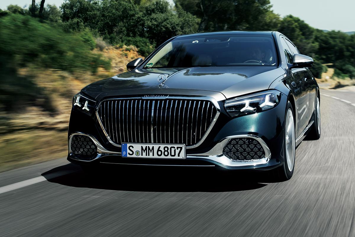 改良新型「メルセデス・マイバッハSクラス」（S580）
