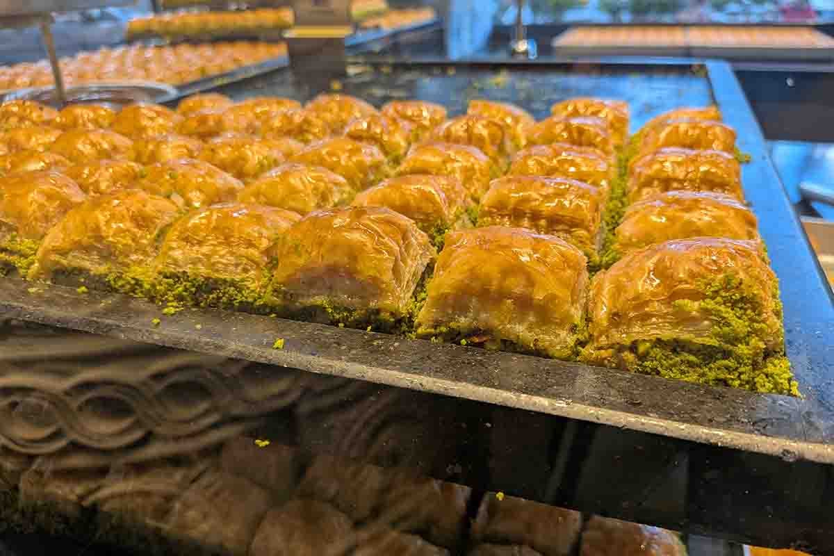 トルコの代表的な伝統スイーツ「バクラヴァ」。甘くて美味しい