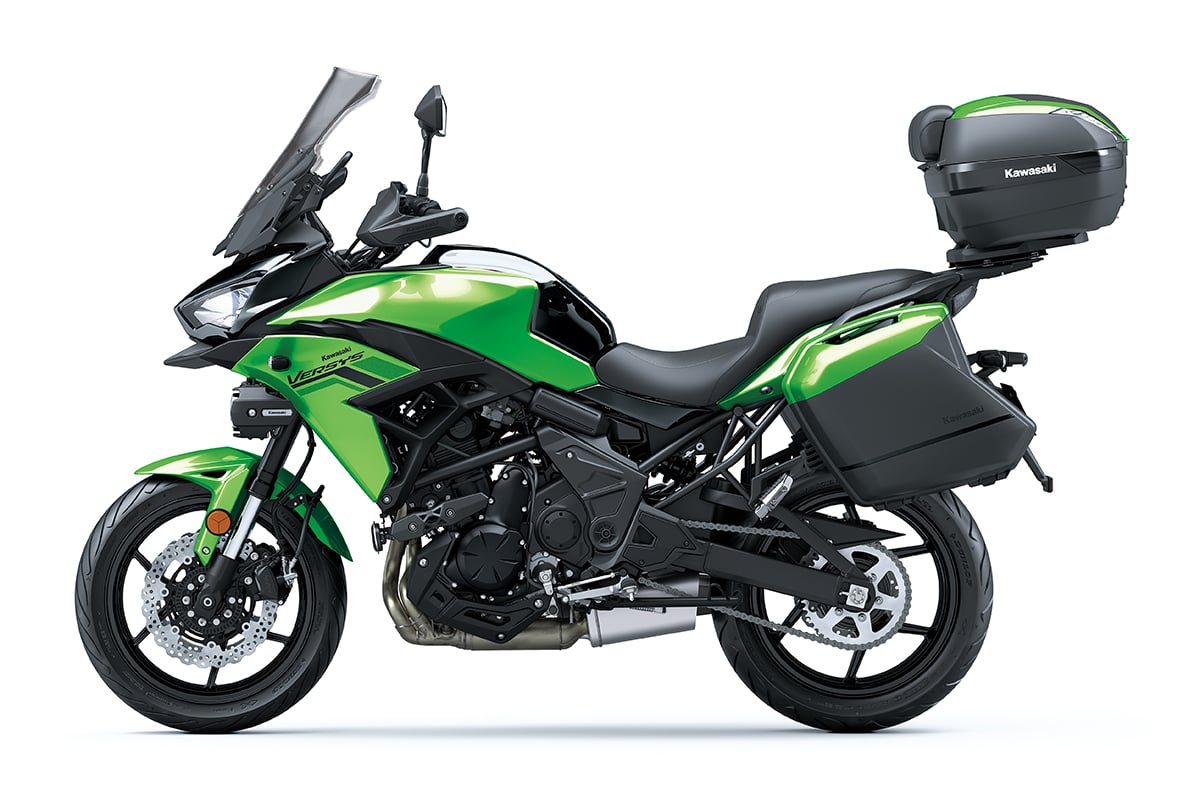カワサキ「ヴェルシス650」2027年モデル（用品装着車）