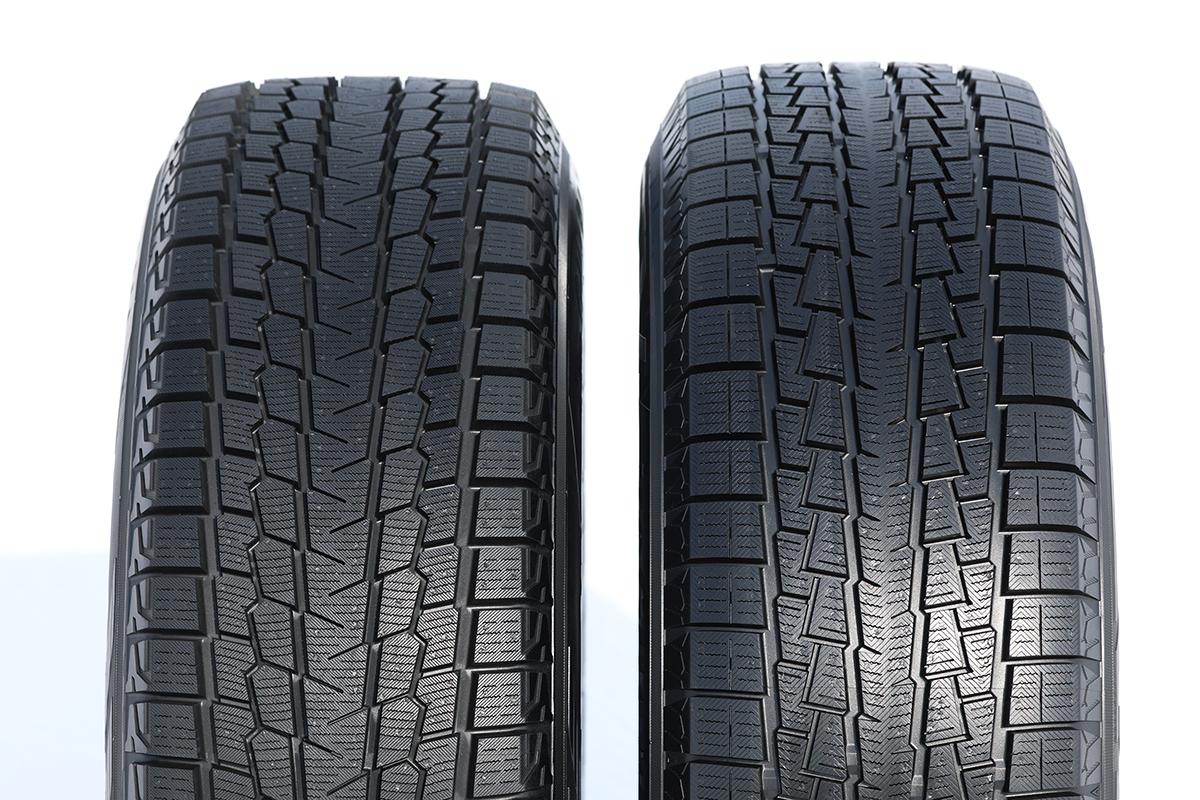 新商品アイスガード8 SUV(右)と従来品アイスガードSUV G075(左)