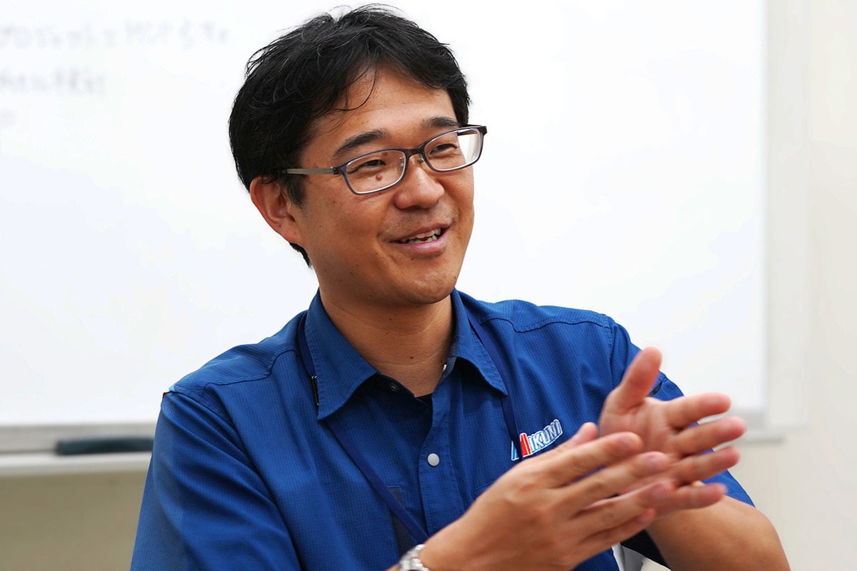 ミクニ 開発本部 制御システム開発部 制御システム第4グループ グループリーダー・田中直記さん