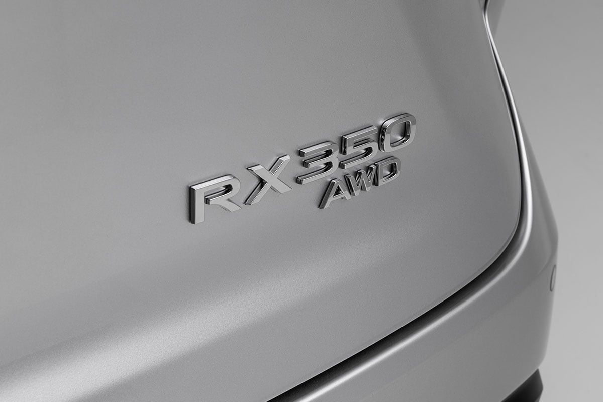米国レクサスが発表した「RX」の2027年モデル