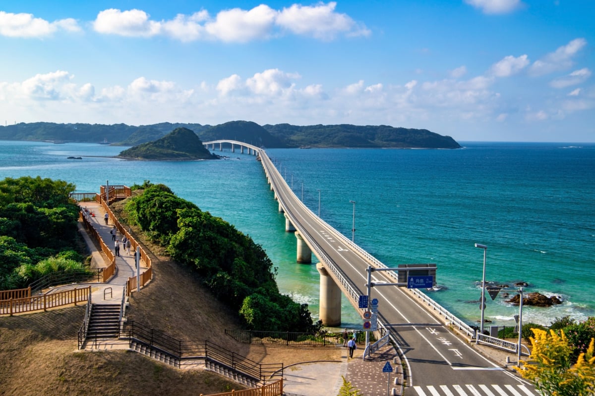 山口県「角島大橋」