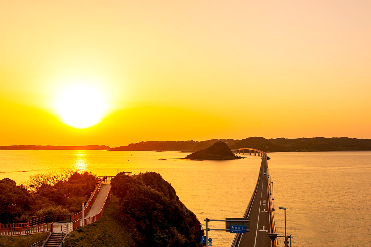 山口県「角島大橋」