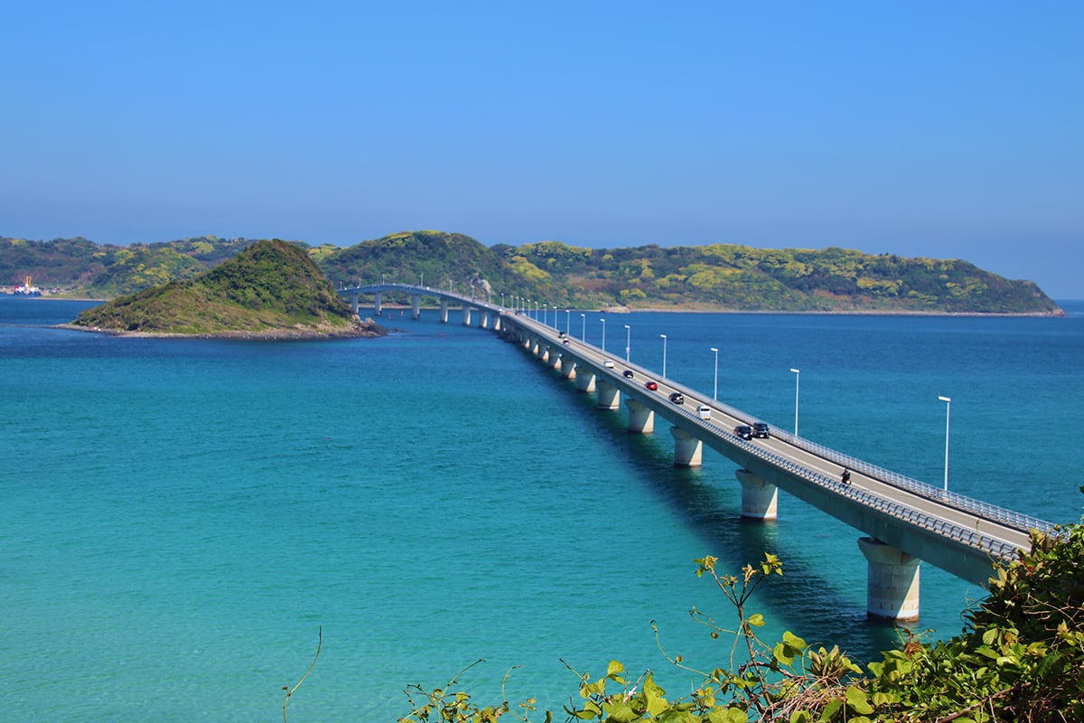 山口県「角島大橋」