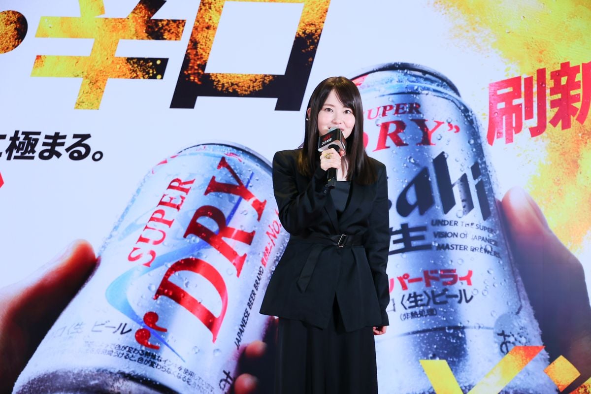「アサヒスーパードライ3.0始動イベント」の様子