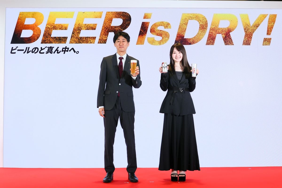 「アサヒスーパードライ3.0始動イベント」の様子
