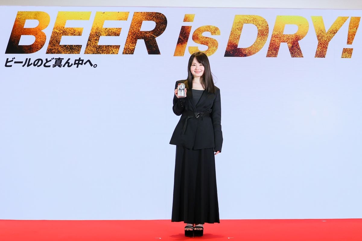 「アサヒスーパードライ3.0始動イベント」の様子