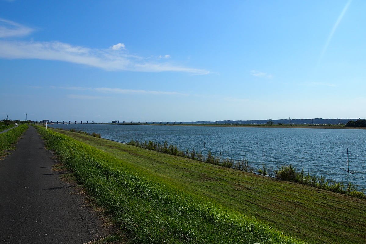 埼玉県「利根川自転車道」