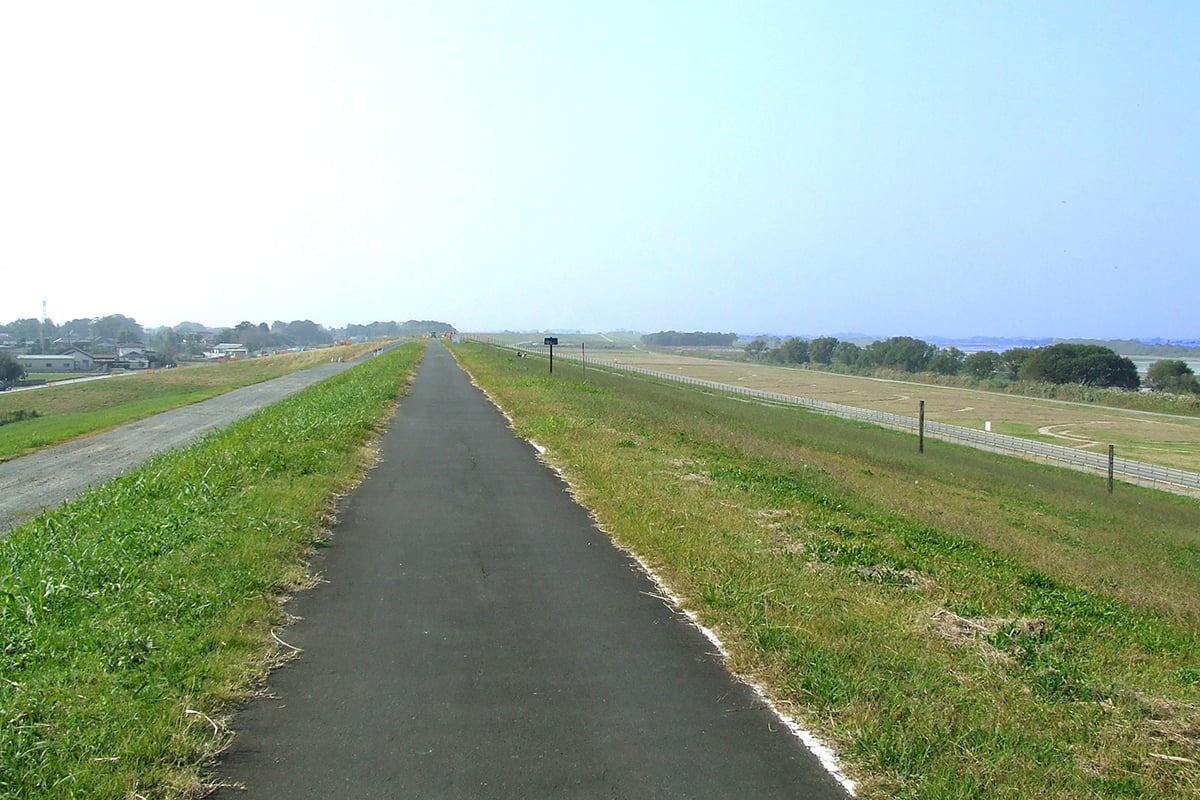 埼玉県「利根川自転車道」