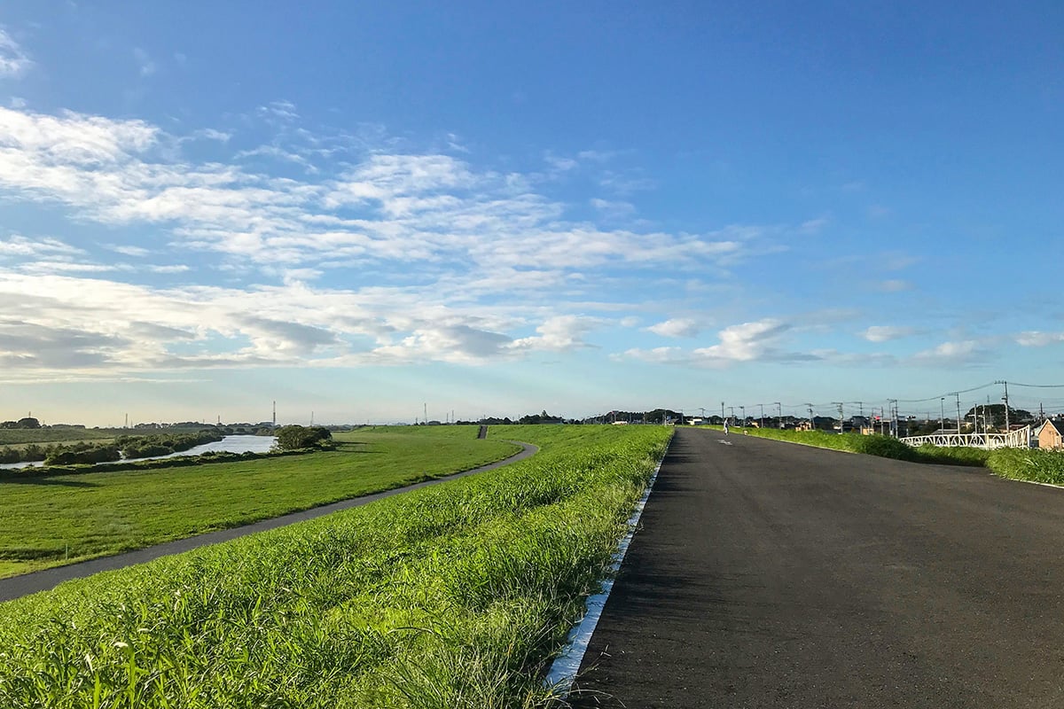 埼玉県「利根川自転車道」