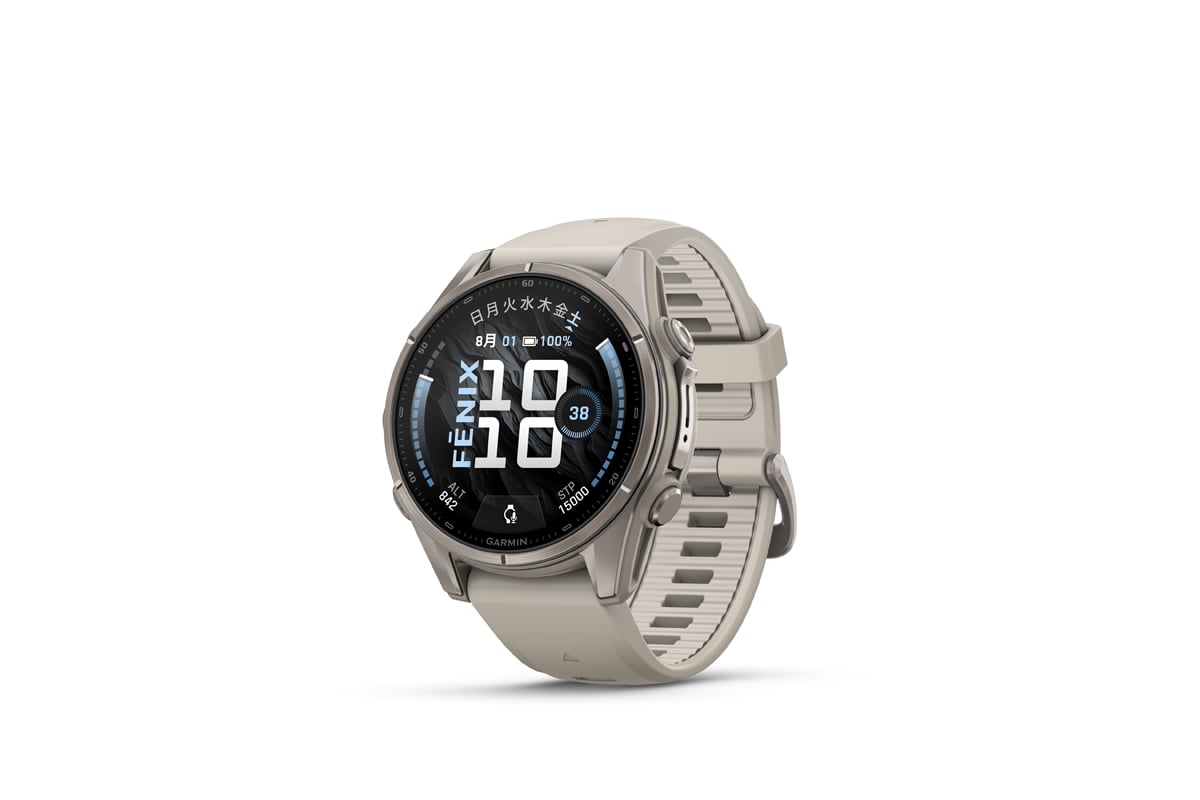 fēnix 9 Pro Sapphire AMOLED（43ｍｍ・Ti / Fog Gray）