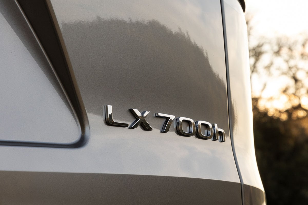 米国レクサスが発表した「LX」の2027年モデル
