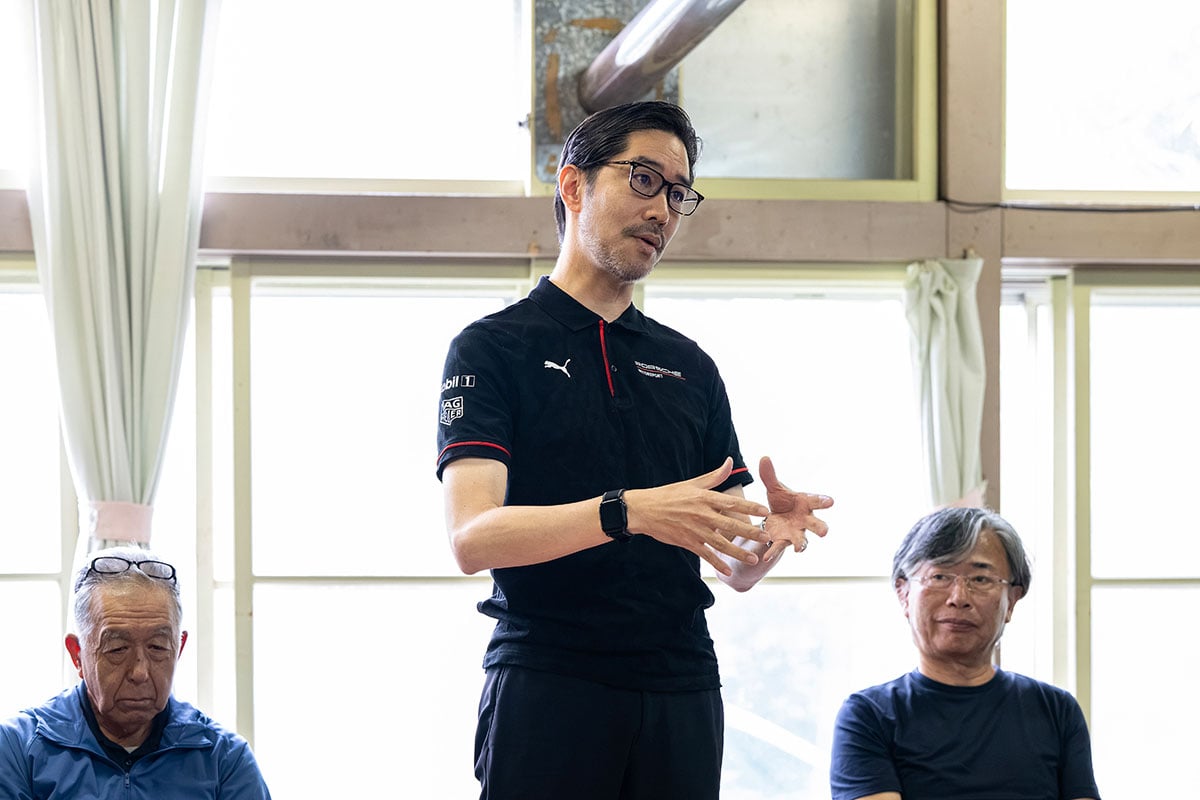 ポルシェジャパンの広報部長である黒岩真治さん