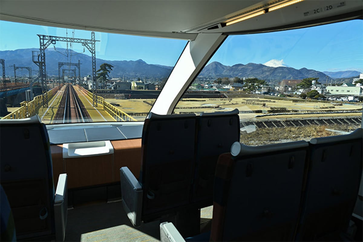 小田急電鉄「ロマンスカー」GSE（70000形）