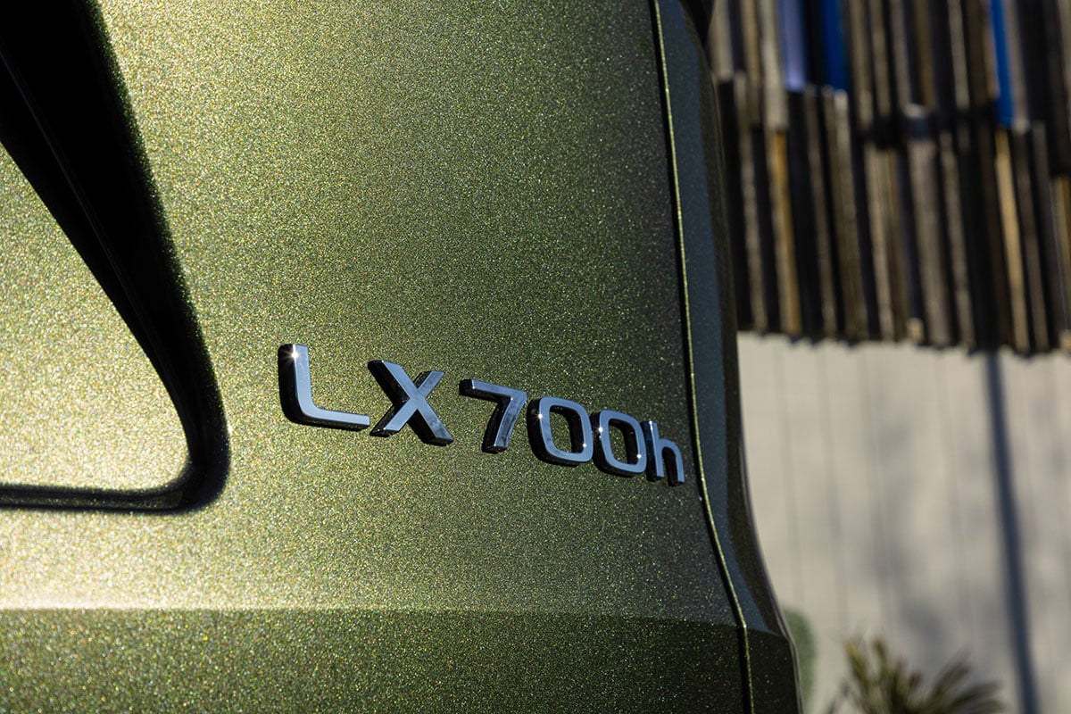 米国レクサスが発表した「LX」の2027年モデル