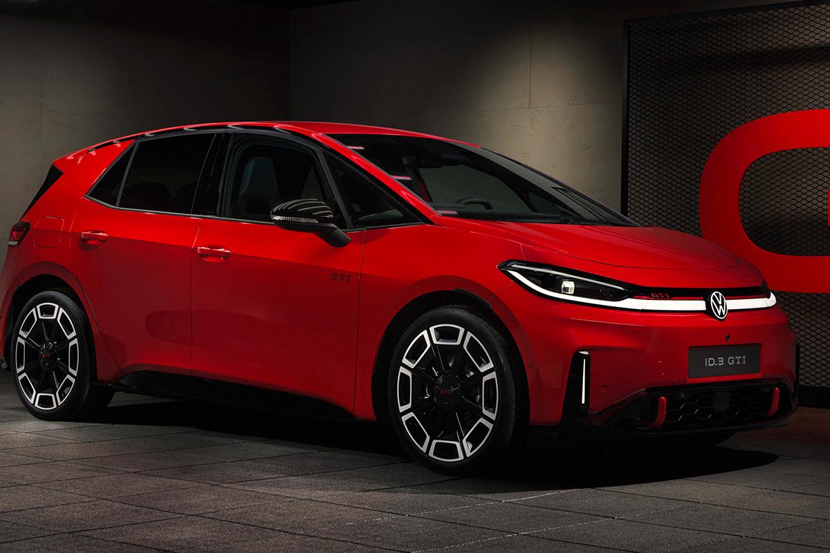 世界初公開されたVW新型「ID.3 GTI」