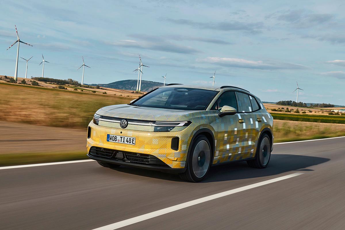 まもなく世界初公開される予定のVW新型「ID.ティグアン」