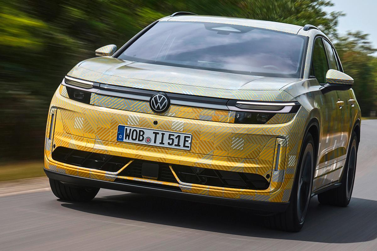 まもなく世界初公開される予定のVW新型「ID.ティグアン」