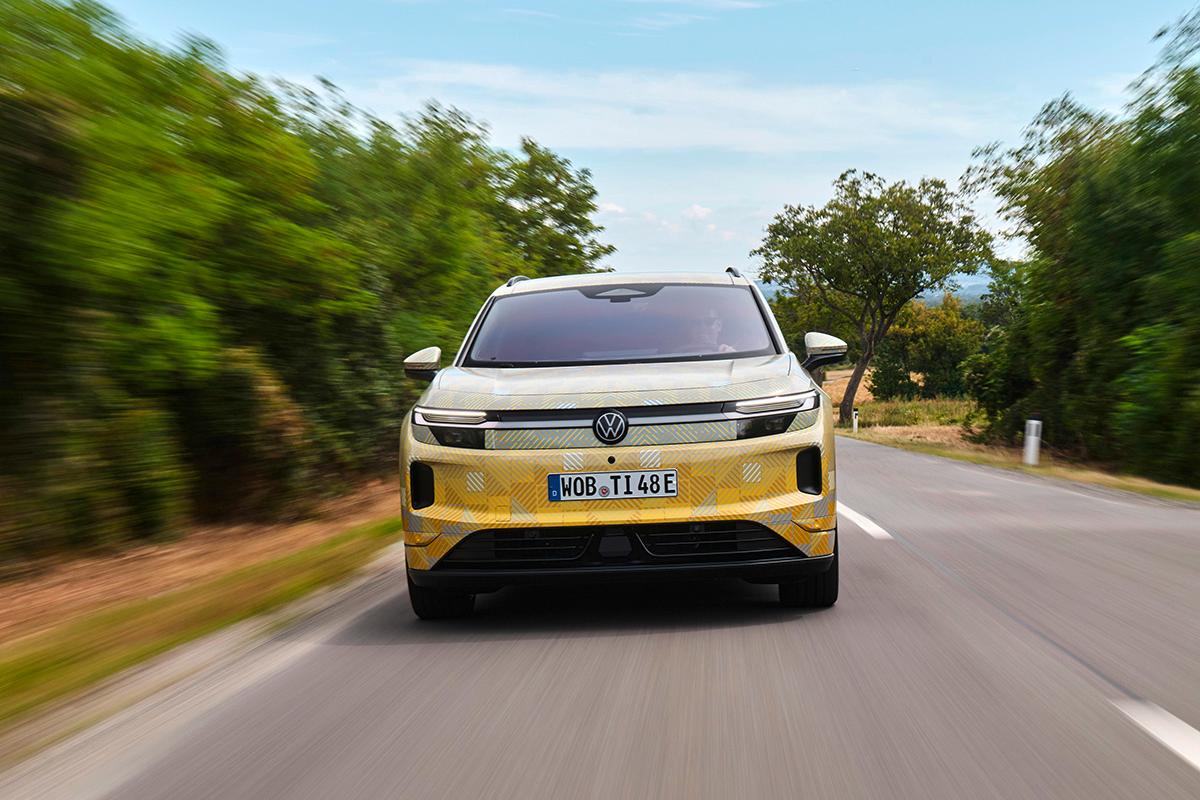 まもなく世界初公開される予定のVW新型「ID.ティグアン」