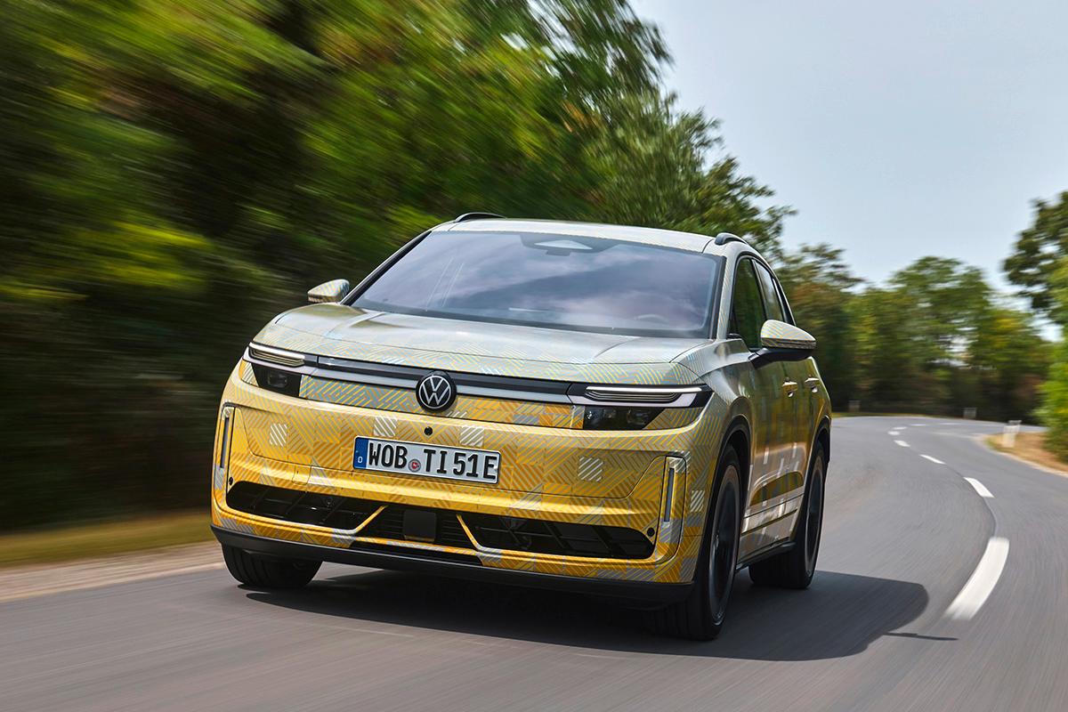 まもなく世界初公開される予定のVW新型「ID.ティグアン」
