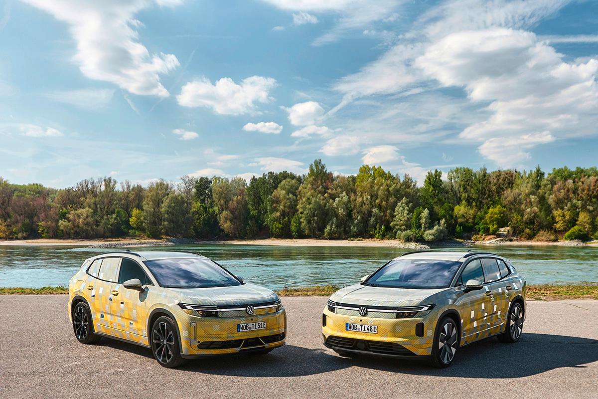 まもなく世界初公開される予定のVW新型「ID.ティグアン」