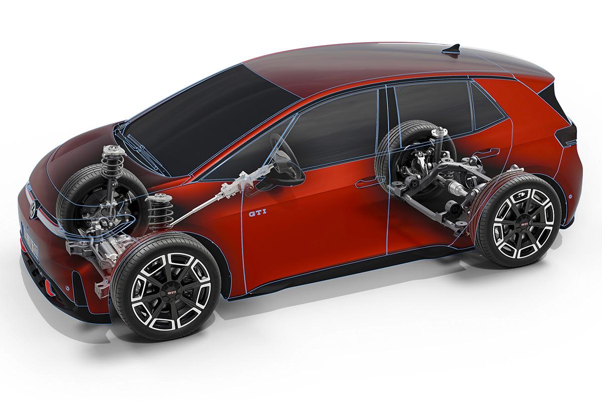 世界初公開されたVW新型「ID.3 GTI」