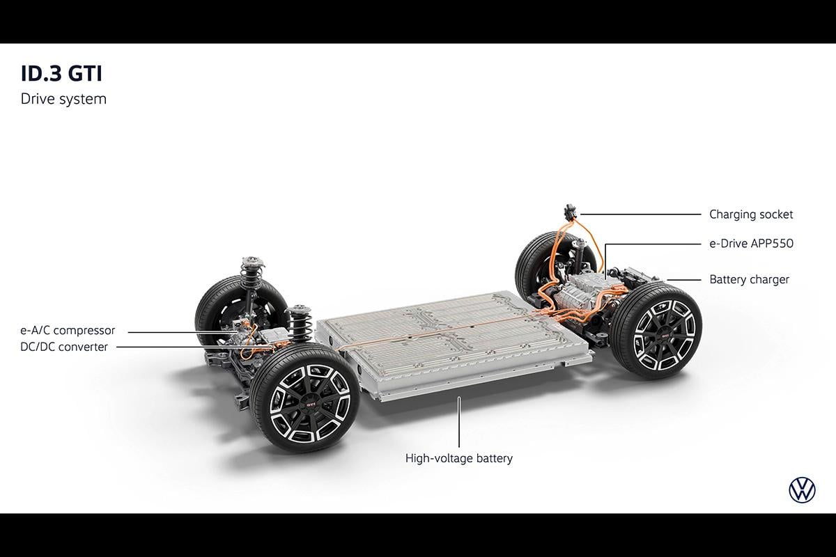 世界初公開されたVW新型「ID.3 GTI」
