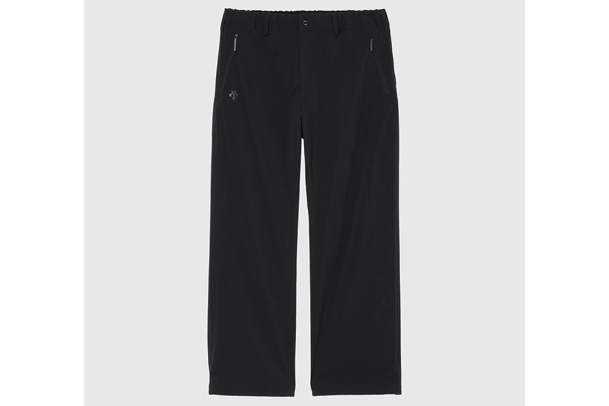DESCENTE ALLTERRAIN 81「6Dパターンコーデュラストレッチワイドパンツ」（ブラック）：1万9800円