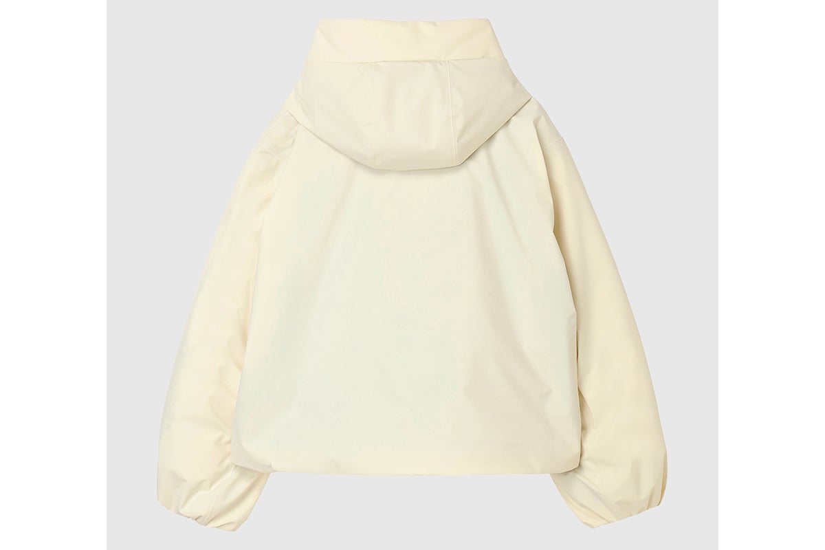 WOMEN／MIZUSAWA INVISIBLE DOWN OVERSIZED JACKET（ワックスペーパー）：15万4000円