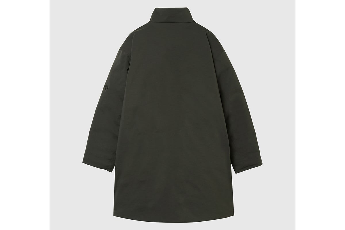 MEN／MIZUSAWA INVISIBLE DOWN HALF COAT（ミッドナイトアイビー）：16万5000円