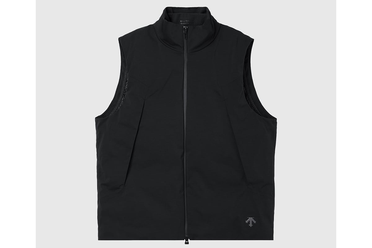 MEN／MIZUSAWA INVISIBLE DOWN VEST（ブラック）：12万1000円