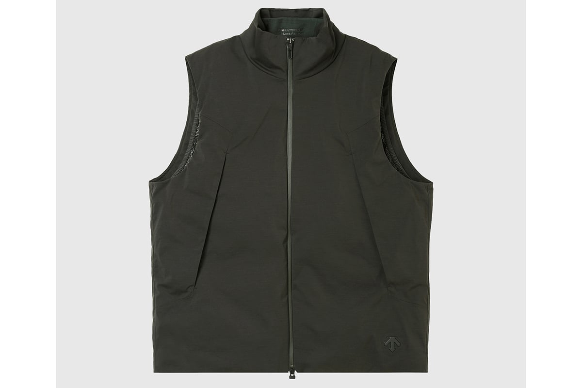 MEN／MIZUSAWA INVISIBLE DOWN VEST（ミッドナイトアイビー）：12万1000円