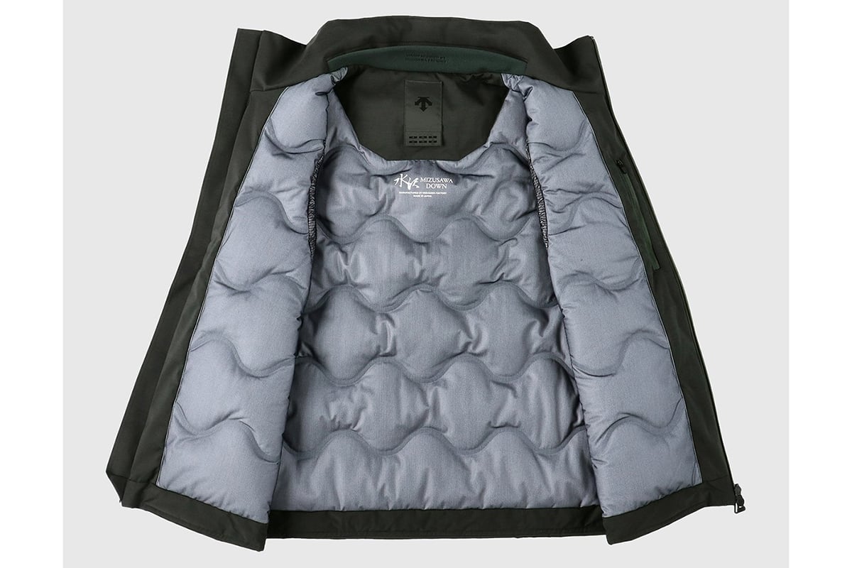 MEN／MIZUSAWA INVISIBLE DOWN VEST：12万1000円