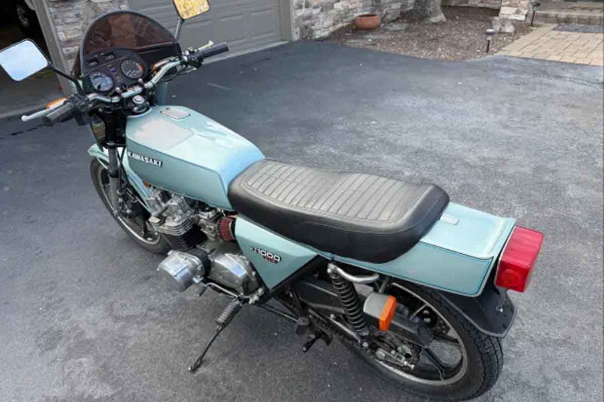 米国オークションに出品され落札された1978年式カワサキ「KZ1000 Z1-R」