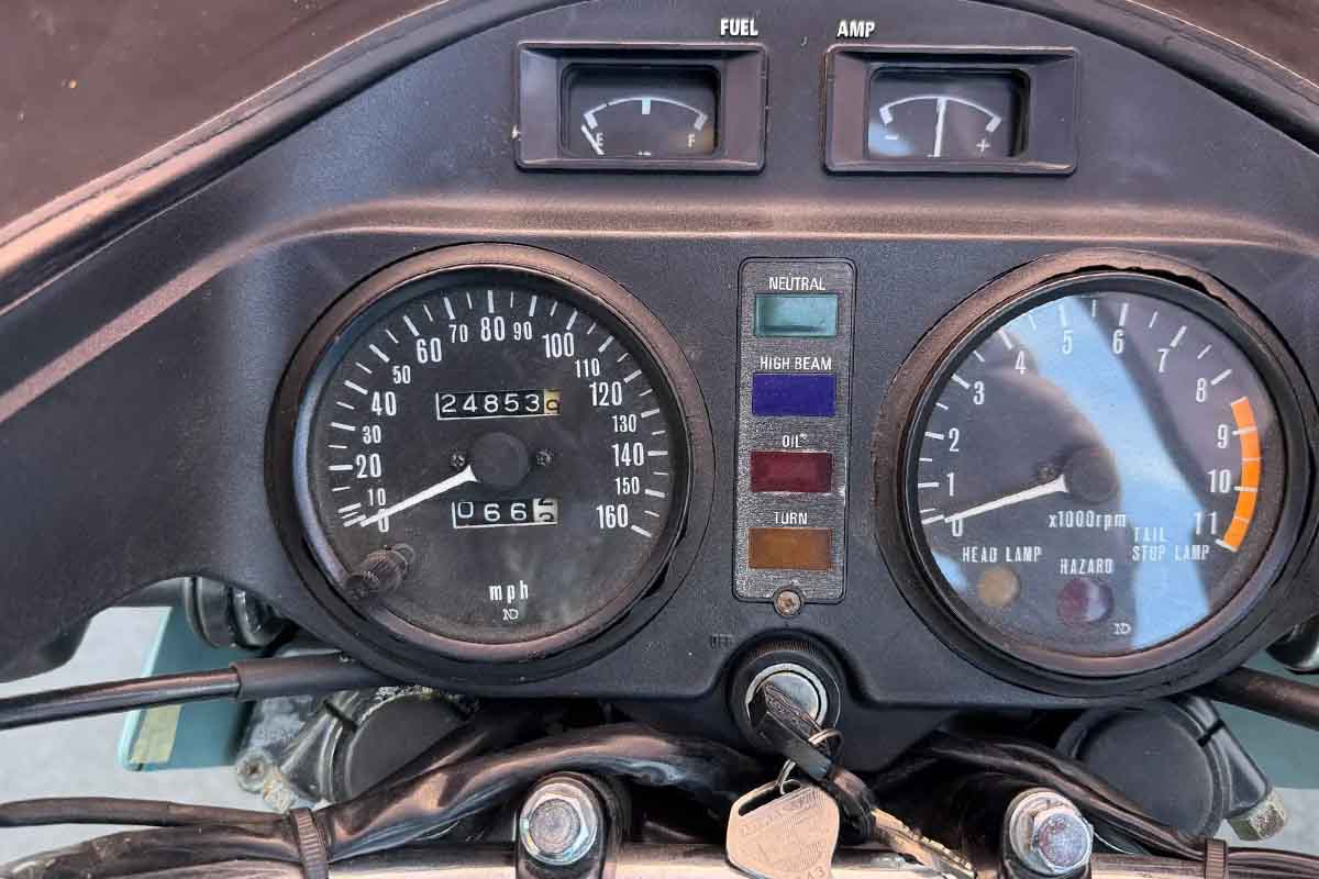 米国オークションに出品され落札された1978年式カワサキ「KZ1000 Z1-R」