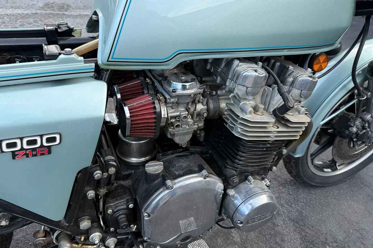 米国オークションに出品され落札された1978年式カワサキ「KZ1000 Z1-R」