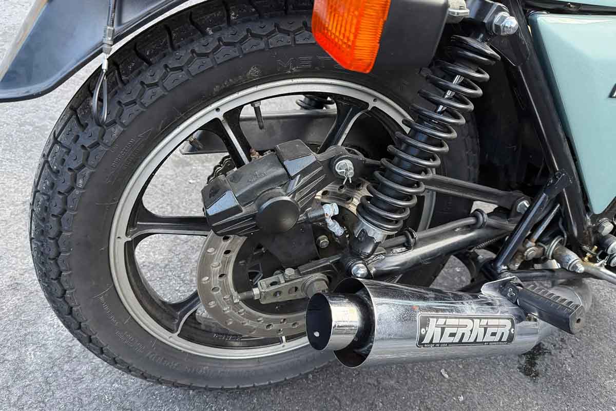 米国オークションに出品され落札された1978年式カワサキ「KZ1000 Z1-R」