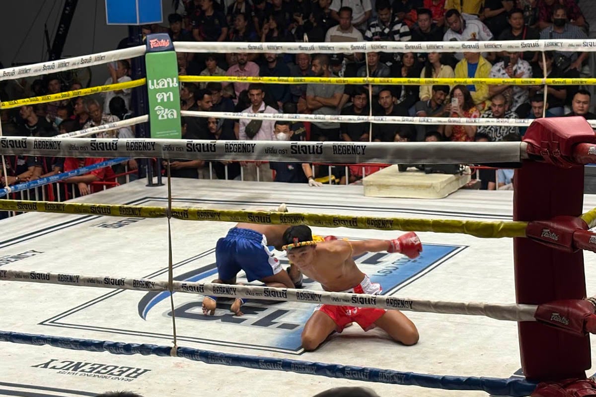ワイクルーと呼ばれるムエタイ独特の舞い
