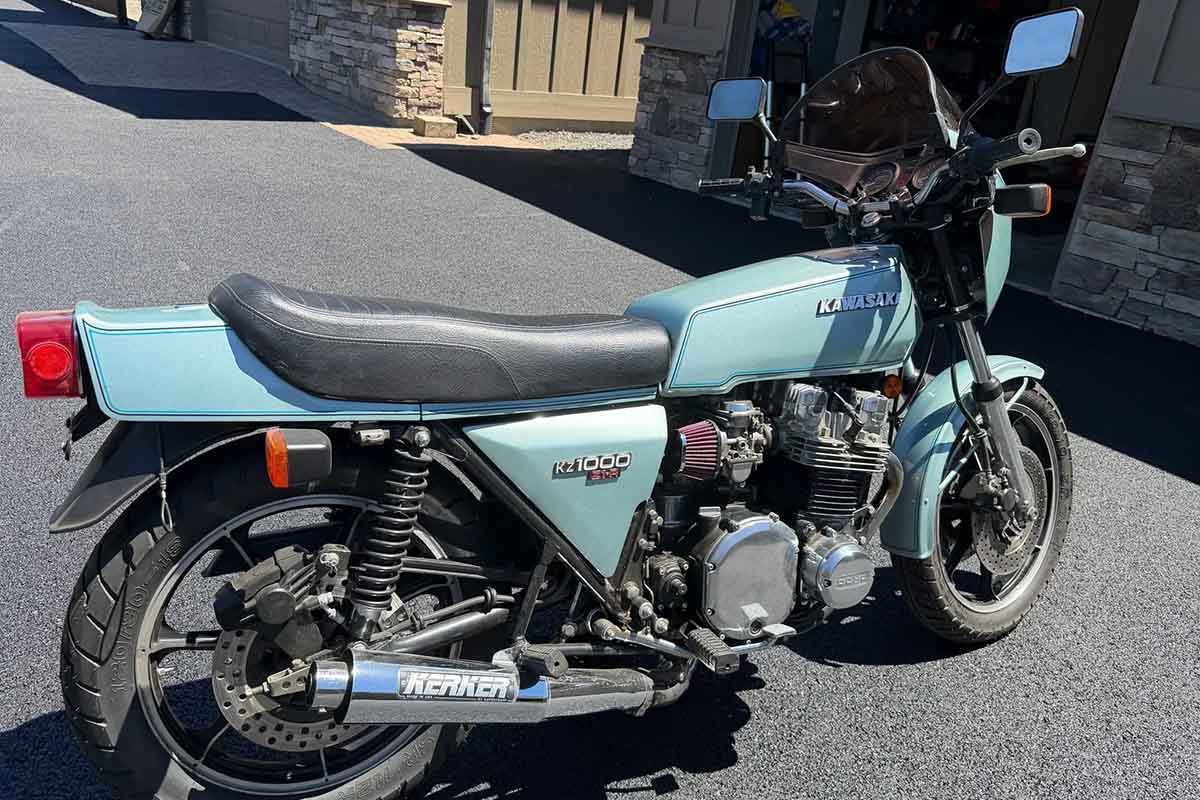 米国オークションに出品され落札された1978年式カワサキ「KZ1000 Z1-R」