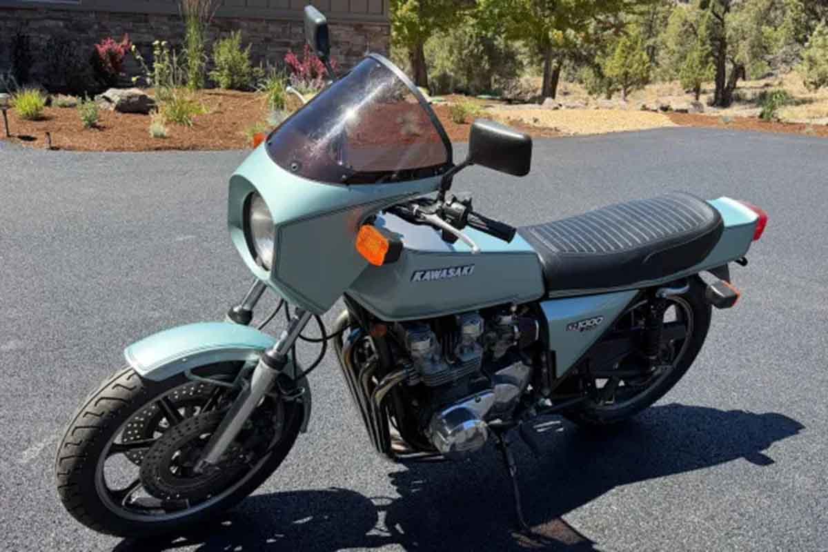米国オークションに出品され落札された1978年式カワサキ「KZ1000 Z1-R」