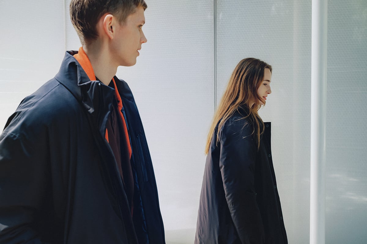 MEN／MIZUSAWA INVISIBLE DOWN HALF COAT：16万5000円
