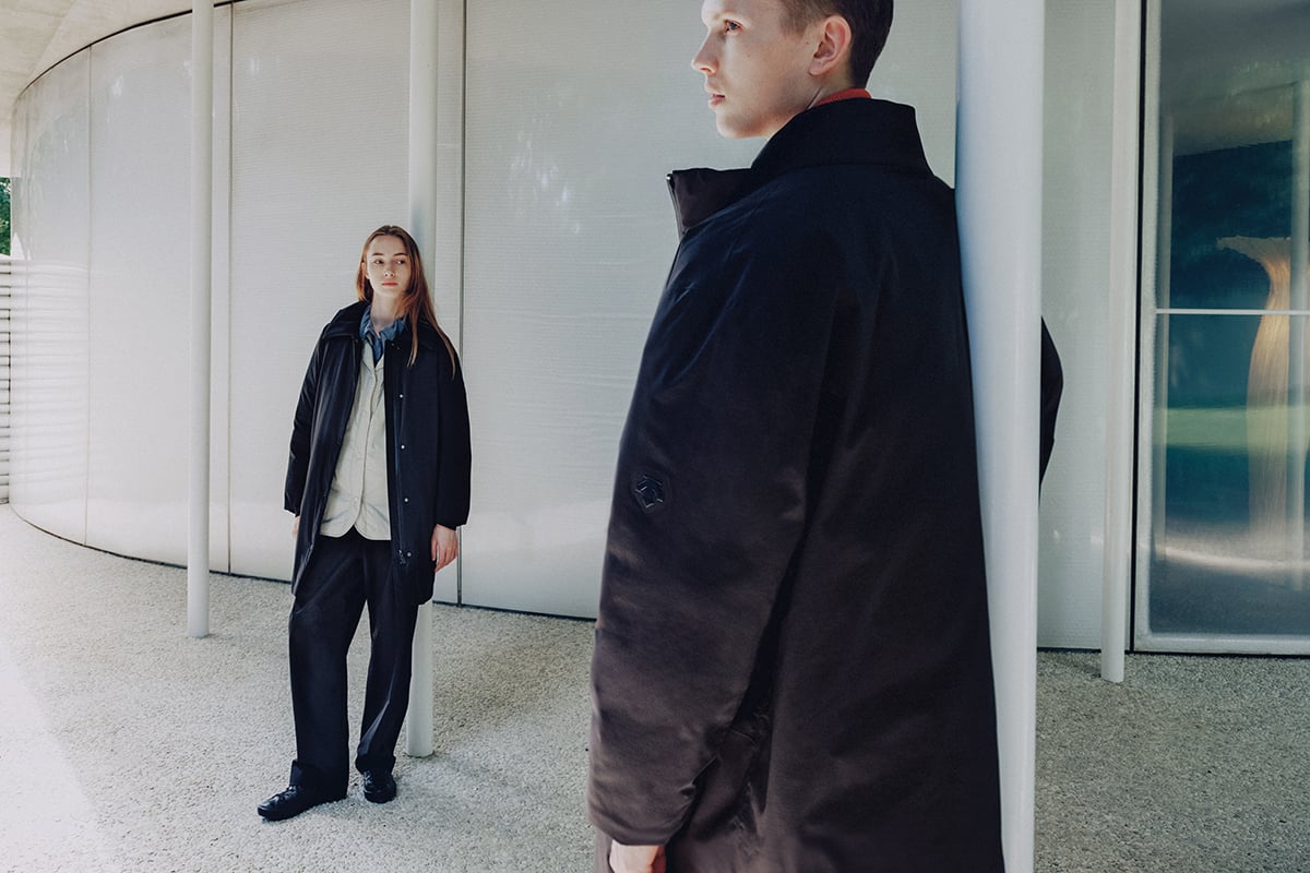 MEN／MIZUSAWA INVISIBLE DOWN HALF COAT：16万5000円