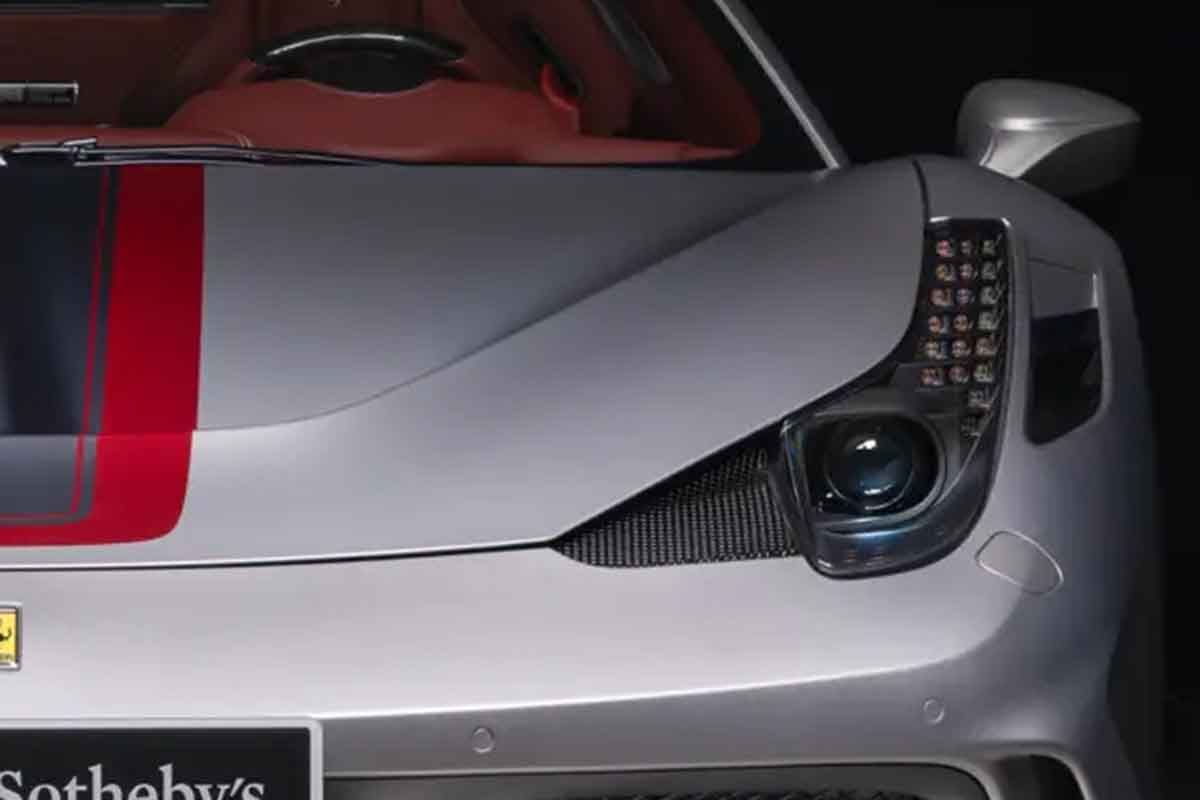 オークションに出品されている2015年式フェラーリ「458スペチアーレA」Jeroen Vink(c)2026 Courtesy of RM Sotheby's