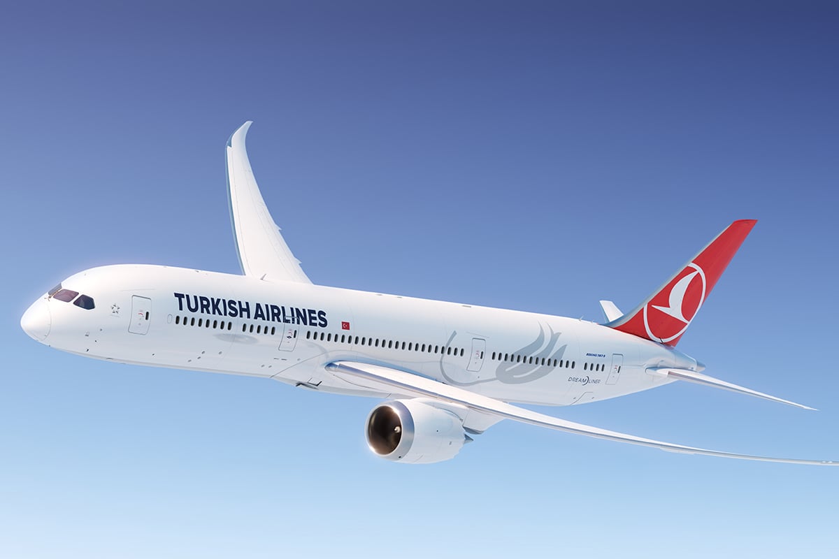 トルコのフラッグシップキャリアがターキッシュ エアラインズだ。トルコ最大の都市イスタンブールに直行便を運行している。東京・成田空港からは最大週11便という